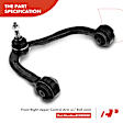 APCA2739 6x Front Lower & Upper Control Arms Sway Bar Links