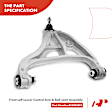 APCA2741 4x Front Control Arm with Ball Joint Stabilizer Bar Link