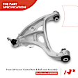 APCA2741 4x Front Control Arm with Ball Joint Stabilizer Bar Link
