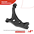APCA2749 8x Front Lower Control Arm Tie Rod End