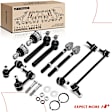 APCA2754 10x Front & Rear Stabilizer Bar Link & Tie Rod End & Ball Joint