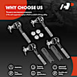 APCA2770 6x Inner & Outer Tie Rod End Kit