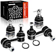 APCA2775 4x Front & Rear Stabilizer Bar End Link Ball Joint