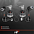 APCA2775 4x Front & Rear Stabilizer Bar End Link Ball Joint