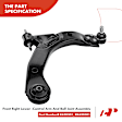 APCA2776 8x Control Arm And Ball Joint Assembly