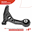 APCA2796 6x Control Arm with Ball Joint & Sway Bar
