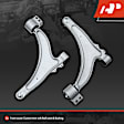 APCA2811 2x Front Lower Control Arm with Ball Joint