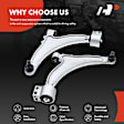 APCA2811 2x Front Lower Control Arm with Ball Joint