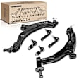 APCA2881 6x Front Control Arm & Ball Joint & Sway Bar Link