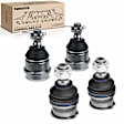 APCA2888 4x Front Lower & Upper Suspension Ball Joints