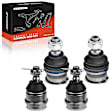 APCA2888 4x Front Lower & Upper Suspension Ball Joints