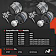 APCA2888 4x Front Lower & Upper Suspension Ball Joints