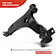 APCA2900 8x Front Control Arm & Ball Joint Assembly