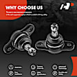 APCA2916 2x Front Lower Ball Joint
