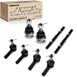 APCA2923 8x Front Tie Rod End & Ball Joint Assembly