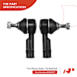 APCA2979 6x Sway Bar Link & Tie Rod End & Ball Joint