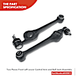 APCA2987 6x Front & Rear Control Arm Sway Bar Outer Tie Rod