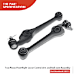 APCA2987 6x Front & Rear Control Arm Sway Bar Outer Tie Rod