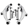 APCA3036 8x Front Lower Control Arm with Ball Joint Stabilizer Bar Link