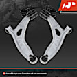 APCA3051 2x Front Lower Control Arm & Ball Joint Assembly