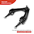 APCA3073 2x Front Control Arm & Ball Joint