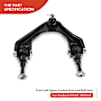 APCA3073 2x Front Control Arm & Ball Joint