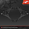 APCA3079 2x Front Lower Control Arm with Ball Joints