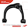 APCA3090 4x Front Upper Control Arm with Ball Joint Outer Tie Rod End