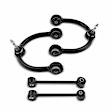 APCA3143 4x Front Upper Control Arms & Sway Bar