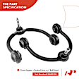 APCA3143 4x Front Upper Control Arms & Sway Bar