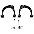 APCA3163 4x Front Control Arm & Ball Joint Assembly Sway Bar Link