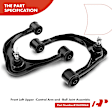 APCA3163 4x Front Control Arm & Ball Joint Assembly Sway Bar Link