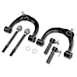 APCA3187 6x Front Upper Control Arm with Ball Joint Tie Rod
