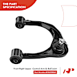 APCA3187 6x Front Upper Control Arm with Ball Joint Tie Rod