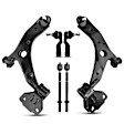 APCA3207 6x Front Control Arm with Ball Joint Tie Rod End