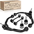 APCA3212 6x Front Control Arm with Ball Joint Stabilizer Bar Link