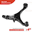 APCA3221 6x Control Arm with Ball Joint & Tie Rod Kit