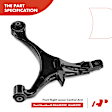 APCA3221 6x Control Arm with Ball Joint & Tie Rod Kit