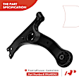 APCA3246 6x Front Control Arm with Ball Joint & Tie Rod End