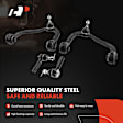 APCA3250 6x Front Control Arm with Ball Joint Tie Rod End