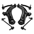 APCA3254 6x Front Lower Control Arm with Ball Joint & Stabilizer Bar Link