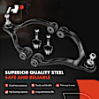 APCA3291 12x Front Control Arm & Ball Joint Tie Rod End Link Kit