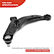 APCA3354 10x Front Control Arm with Ball Joint Sway Bar Link