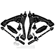 APCA3369 10 Pcs Control Arm with Ball Joint & Tie Rod End