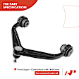 APCA3377 8x Front Control Arm & Ball Joint & Tie Rod End