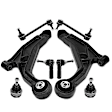 APCA3381 8x Control Arm with Ball Joint & Sway Bar Link & Tie Rod End