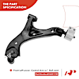 APCA3384 8x Front Control Arm & Bar End Link & Tie Rod End