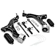 APCA3402 8x Front Control Arm & Tie Rod End