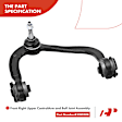 APCA3407 8x Control Arm with Ball Joint Sway Bar Link