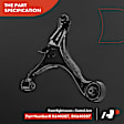 APCA3415 8x Control Arm with Ball Joint & Tie Rod Kit